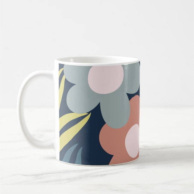 Caneca De Café Flores de primavera (Esquerda)