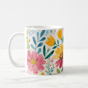 Caneca De Café Flores de primavera