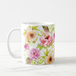 Caneca De Café Flores de primavera