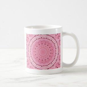 Caneca De Café Flores de primavera Caleidoscópio
