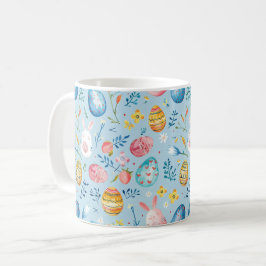 Caneca De Café Flores de Primavera Páscoa 4