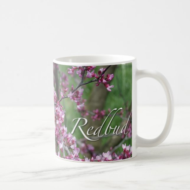 Caneca De Café Flores de Redbud (Direita)