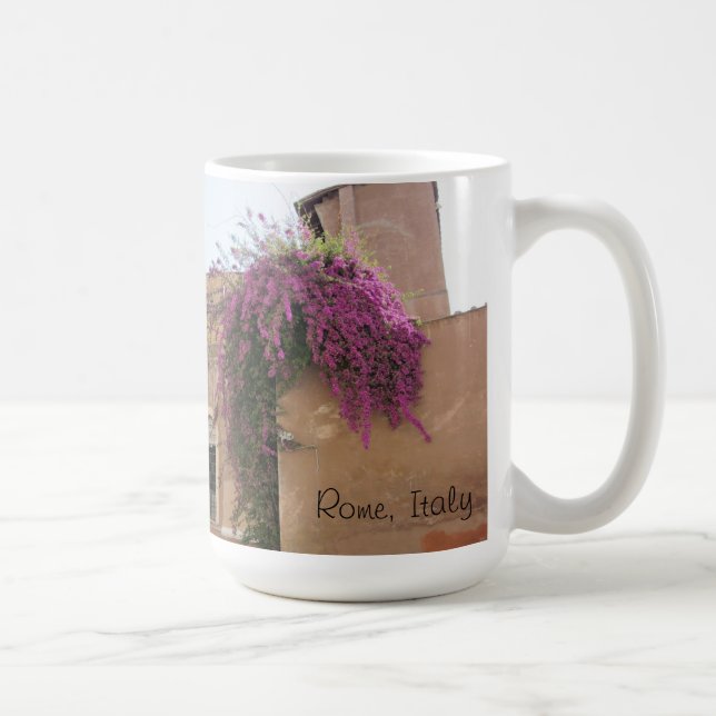 Caneca De Café Flores de Roma, Itália (Direita)