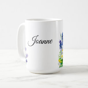 Caneca De Café Flores de verão