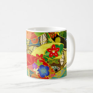 Caneca De Café Flores de Verão