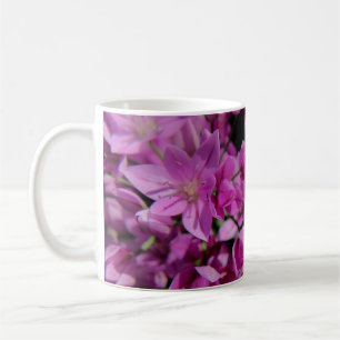 Caneca De Café Flores de Verão Roxas bonito