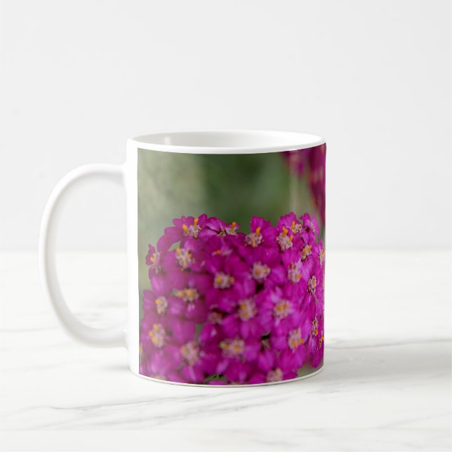 Caneca De Café Flores de Yseta Rosa (Esquerda)