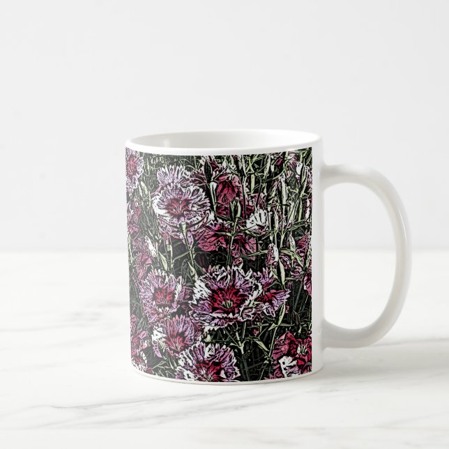 CANECA DE CAFÉ FLORES DIANTHUS (Direita)