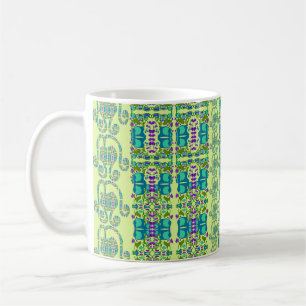 Caneca De Café Flores Diversas em Formato de Cálice