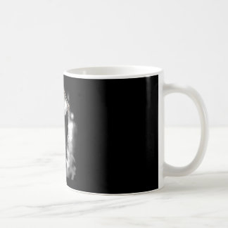 Caneca De Café Flores do dia das mães fantasmagóricas coração mão