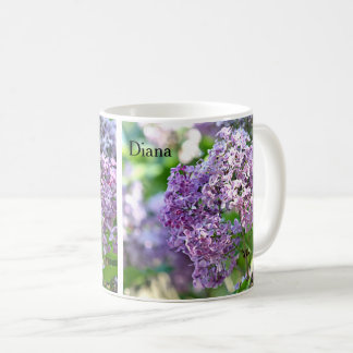 Caneca De Café Flores do Lilac