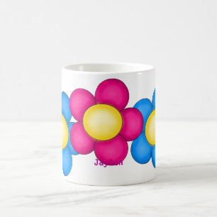 Caneca De Café Flores do primavera