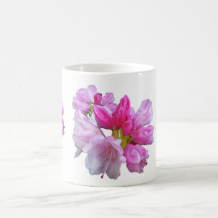 Caneca De Café Flores do rododendro