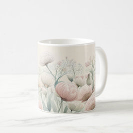 Caneca De Café Flores em Flor