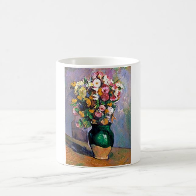 Caneca De Café Flores em Vase, Cezanne (Centro)