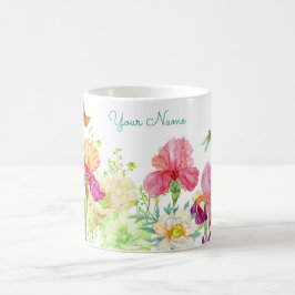 Caneca De Café Flores florescem