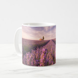 Caneca De Café Flores   França Lavanda do Sul