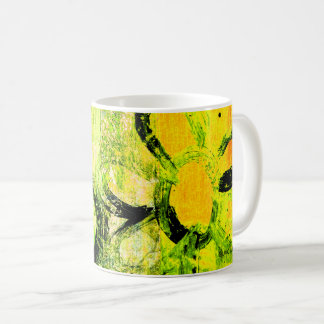 Caneca de café Flores Infantil por Duvall (em verd