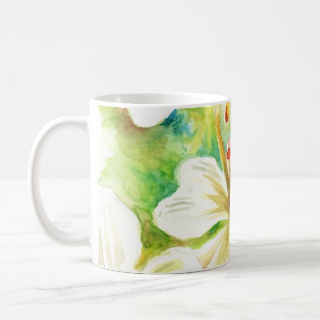 Caneca De Café Flores Moringa (Esquerda)