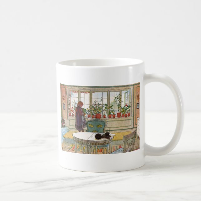 Caneca De Café Flores na janela (Direita)