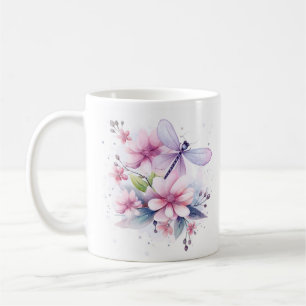 Caneca De Café Flores positivas seus esforços são importantes