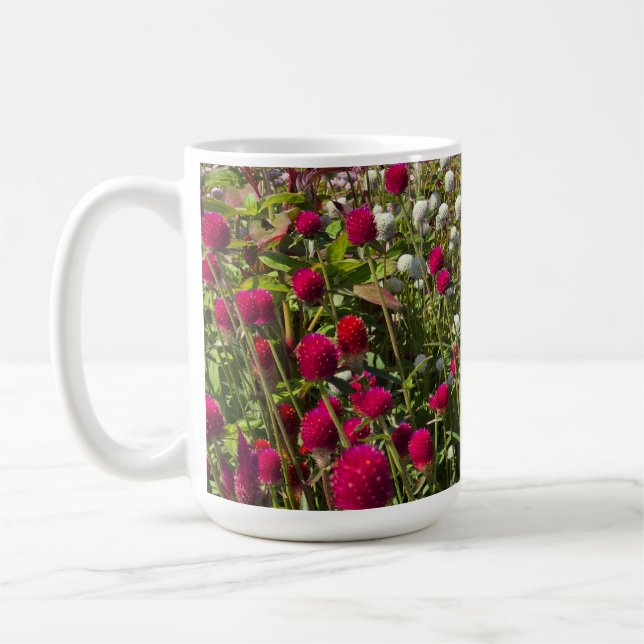 Caneca De Café Flores rosa (Esquerda)