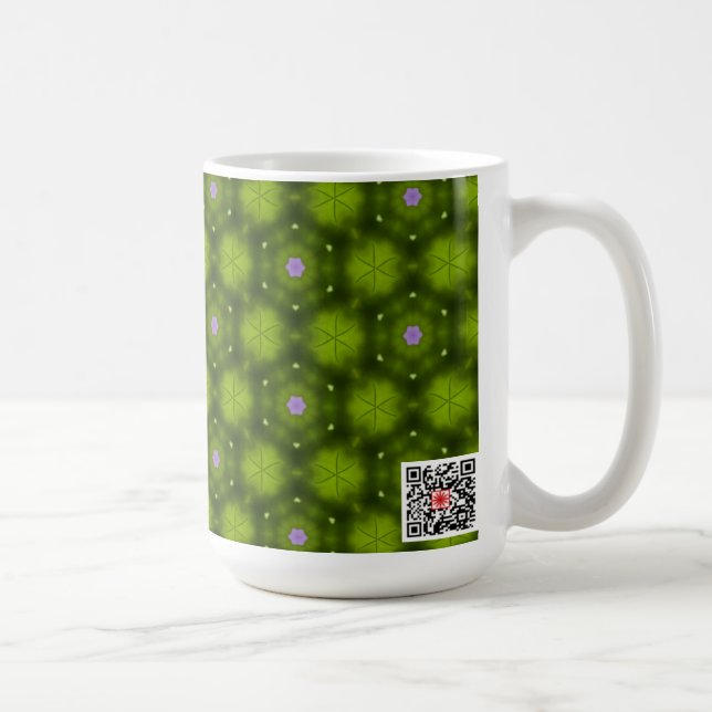 Caneca De Café Flores Rosa (Direita)