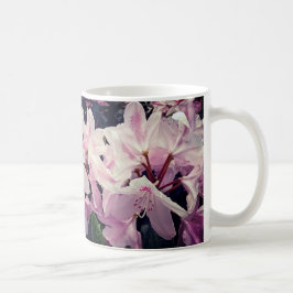 Caneca De Café Flores rosa