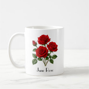 Caneca De Café Flores Rosa de Junho