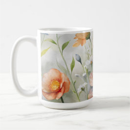 Caneca De Café Flores selvagens