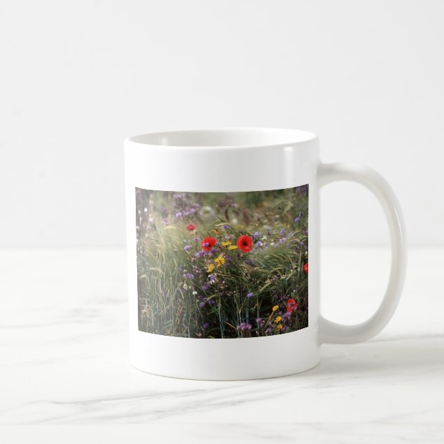 Caneca De Café Flores selvagens (Direita)