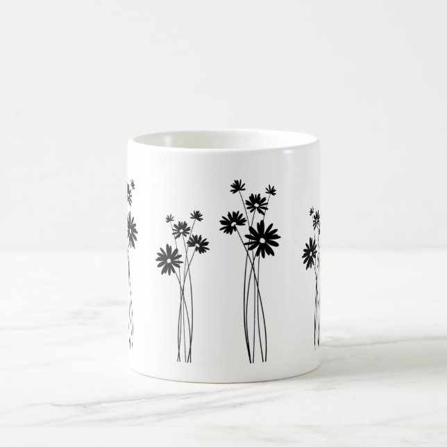 Caneca De Café Flores selvagens (Centro)