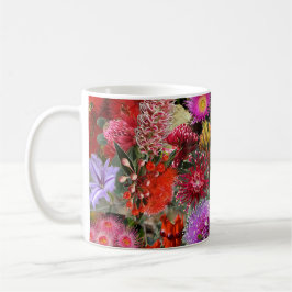 Caneca De Café Flores Selvagens Australianas