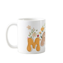 Flores selvagens Mama Boho Floral Mug