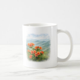 Caneca De Café Flores Silvestres do Japão – Azaléia Japonesa Selv