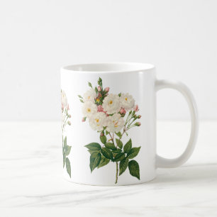 Caneca De Café Flores Vintage Floral Blush Noisette Rose Redoute