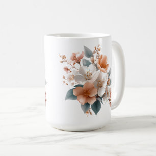 Caneca De Café ☕ Floresça Onde Você Bebe 🌸✨