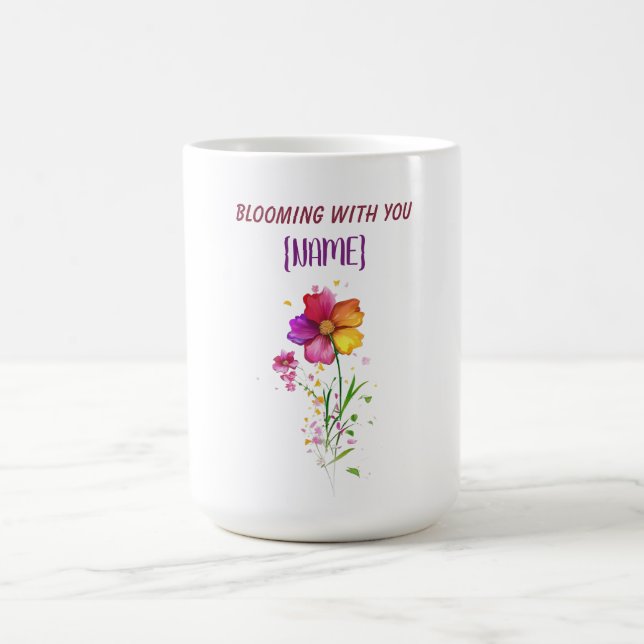 Caneca De Café Florescendo Juntos Sempre (Centro)