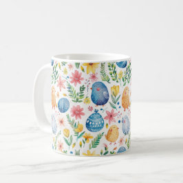 Caneca De Café Florescer de Primavera Páscoa 3