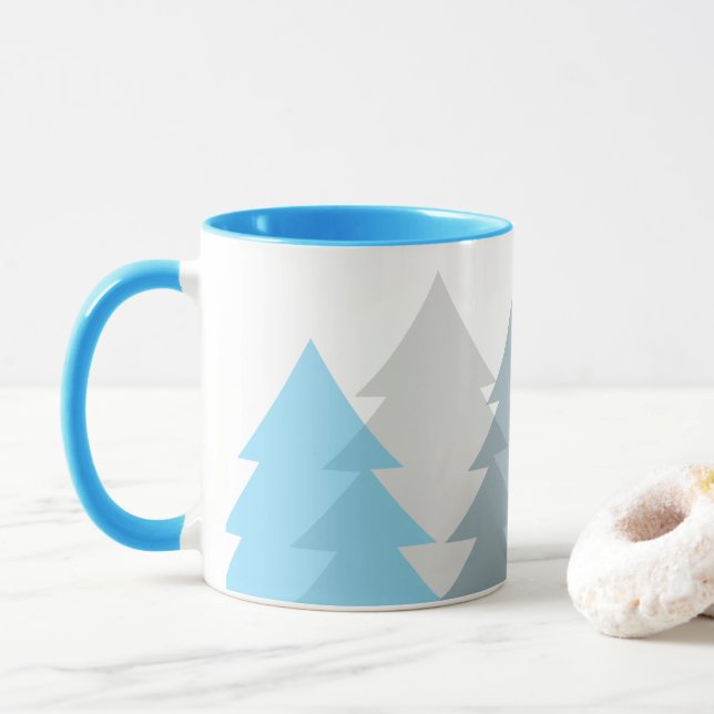 Caneca de Café Floresta (Com Donut)