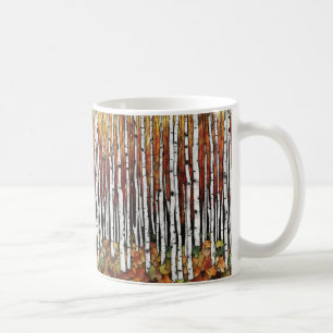 Caneca de café Floresta de Bétula