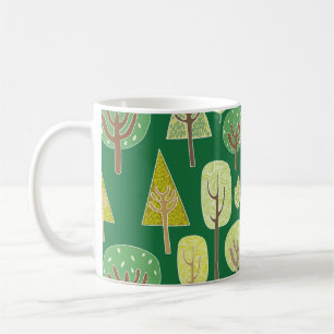 Caneca De Café Floresta de Verão: Design inspirado na natureza