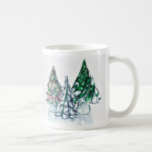 Caneca De Café Floresta de Vidro