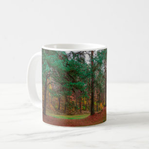 Caneca De Café Floresta do outono