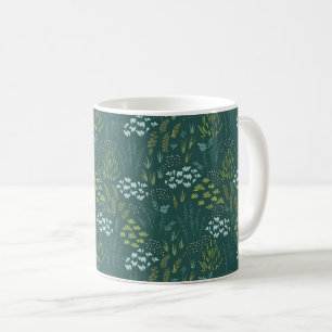 Caneca De Café Floresta Floral