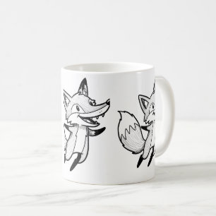 Caneca De Café Floresta Fox Mug