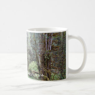 Caneca De Café Floresta Húmida de Hoh, Estado de Washington, Cane