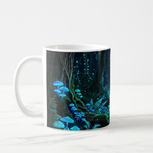 Caneca De Café Floresta Mágica (Esquerda)