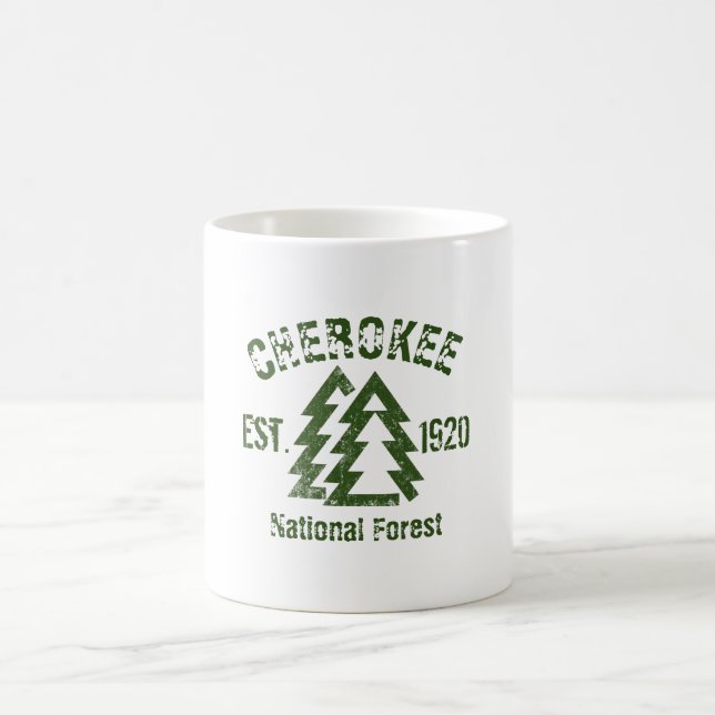 Caneca De Café Floresta Nacional Cherokee (Centro)