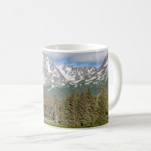 Caneca De Café Floresta Nacional da Estrada Cêntrica em Encaminh